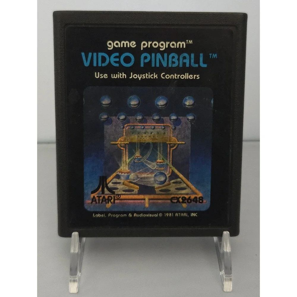 Video Pinball & Journey Escape - Atari 2600 Cartridge Bundle - Tested & Working!